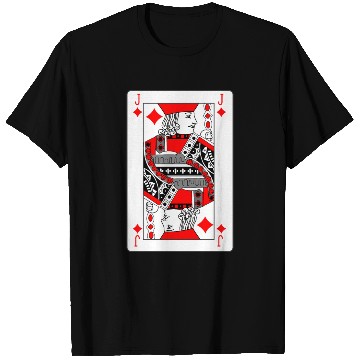 Discover jack Playing card T Shirts