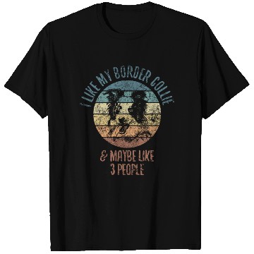 Discover Unique Border Collie Design For Dog Lovers T Shirts