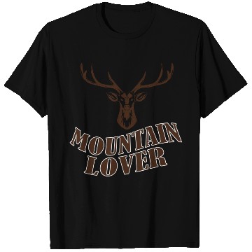 Discover deer T Shirts for climbers and hikers forest lover