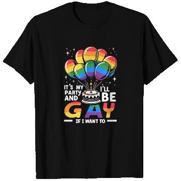 Discover Birthgay Gay Pride Flag Pride Month Equal Rights T Shirts
