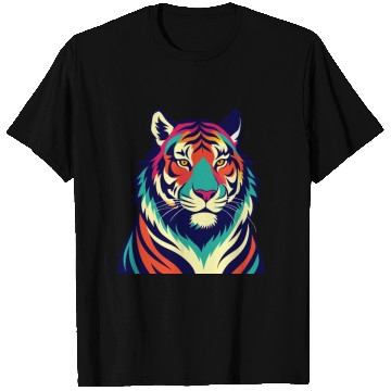 Discover Tiger Intense Gazes T Shirts