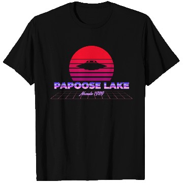 Discover Vaporwave Papoose Lake Nevada Area 51 S4 T Shirts