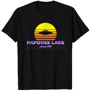 Discover Vaporwave Papoose Lake Nevada Area 51 S4 T Shirts