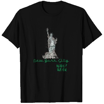 Discover NYC LIBERTY WHO WEAR T Shirts