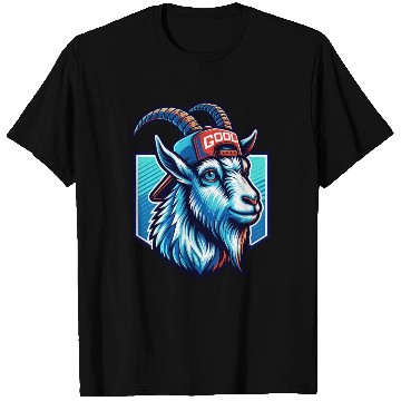 Discover Gaming Goat Controller Geek Design T Shirts