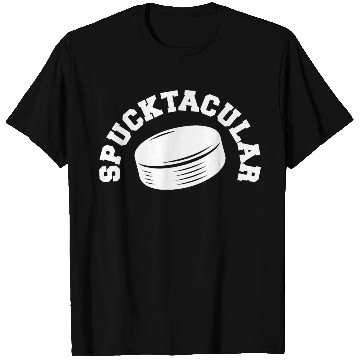 Discover Spucktacular Funny Hockey T Shirts
