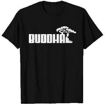 Discover Buddha Sport Logo White T Shirts
