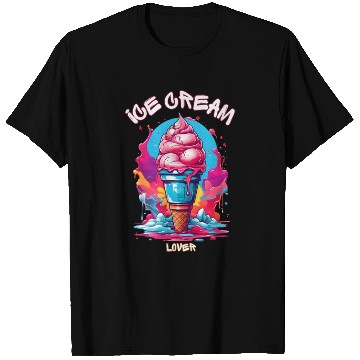 Discover ice cream lover T Shirts