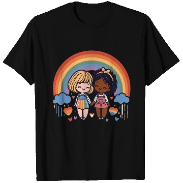 Discover Cute Lesbian Sapphic Whitey Melanin Rainbow Pride T Shirts