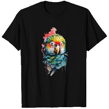 Discover Macaw, Budgie Cockatoo, Parrot Flock T Shirts