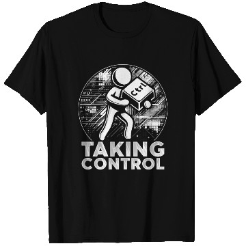 Discover Robotics Engineer Taking Control T Shirts