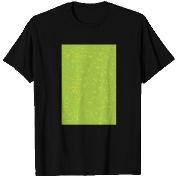 Discover Yellow stars on a green background T Shirts