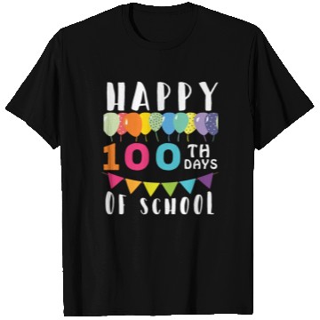 Discover Happy 100 days of school T Shirts
