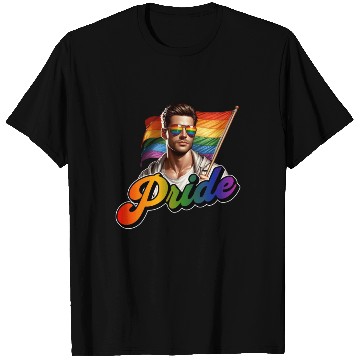 Discover Pride Gay CSD Love LGBTQ+ Colors of Rainbow fun T Shirts