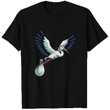 Discover Stork Delivery: Special Newborn Arrival T Shirts