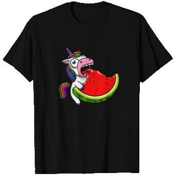 Discover Unicorn Melon Sweet Comic Crazy Funny Quirky T Shirts