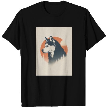 Discover Husky Dog 1 - Japanese Old Vintage T Shirts