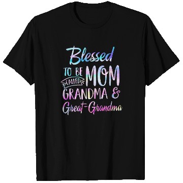Discover Blessed To Be Called Mom Grandma Mothers Day T Shirts