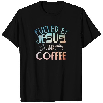 Discover Cool Coffee Jesus Art Christian Coffee Lover T Shirts