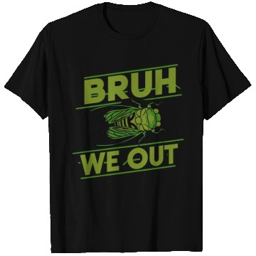 Discover Bruh We Out Green Cicada T Shirts