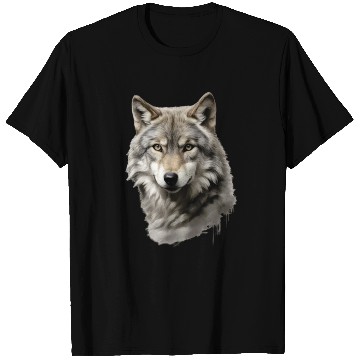 Discover Wolf Kaleidoscope T Shirts