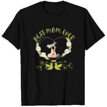 Discover BEST MOM EVER MOTHER AND DAUGHTER DESIGN T Shirts