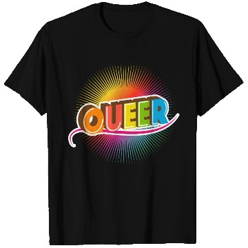 Discover Queer Typo for Pride Month Equal Rights LGBTQ T Shirts