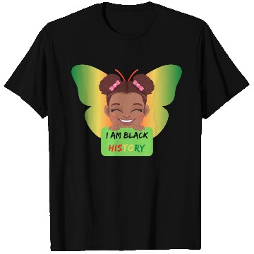 Discover I Am Black history T Shirts