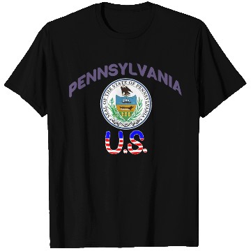 Discover Pennsylvania us T Shirts