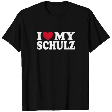 Discover I Love My Schulz Heart Statement Family T Shirts