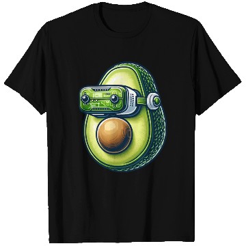Discover Avocado VR Gamer Virtual Reality T Shirts