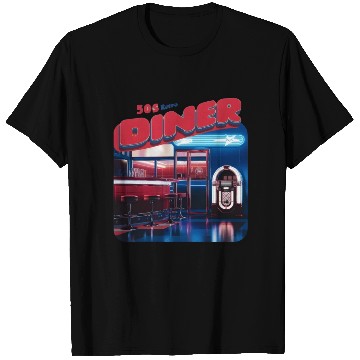 Discover 50s retro Diner good times T Shirts