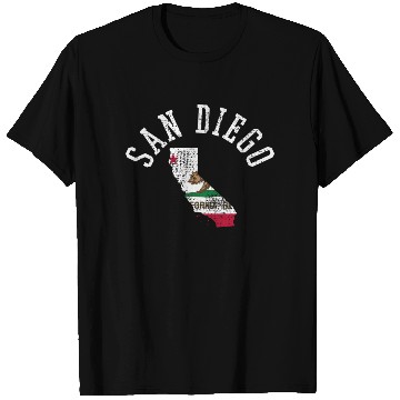Discover San Diego Patriot Flag - Embrace Your Roots T Shirts