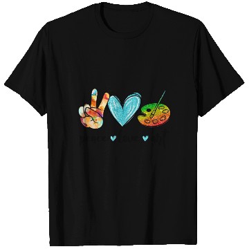 Discover Painting Palette Funny Art Teacher T Shirts