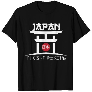 Discover Japan The Sun Rising T Shirts
