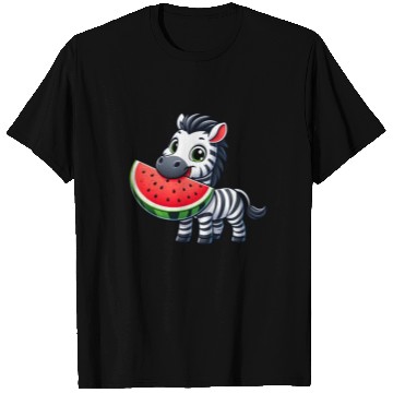 Discover Zebra melon watermelon fruit fruity T Shirts