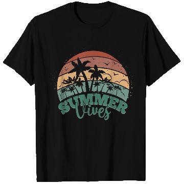 Discover Summer Sunset Palm Tree Vintage 70s 80s T Shirts
