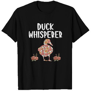 Discover Duck Whisperer Flower Farming Farm Animal Farmer T Shirts