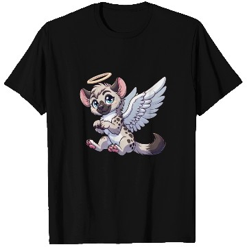Discover Hyena angel wings halo T Shirts