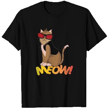 Discover Cat Pose Meow! T Shirts