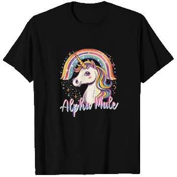 Discover Funny Alpha Male Unicorn T Shirts