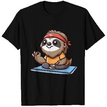 Discover sloth and yoga, yoga and sloth T Shirts