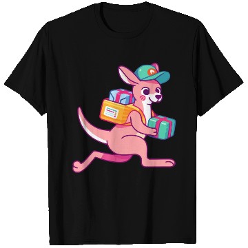 Discover Speedy Delivery: Kangaroo Courier T Shirts
