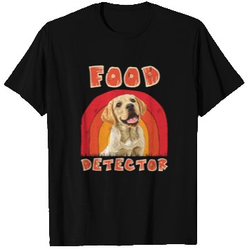 Discover Labrador Lovers FOOD DETECTOR Funny Labrador T Shirts