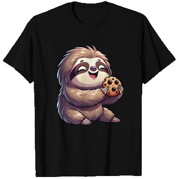 Discover Sloth Sweet Cookie Biscuit Delight T Shirts