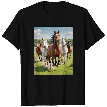 Discover Horse racing competition. T Shirts
