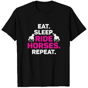 Discover Equestrian Love Horse Racing Horse Farm Design T Shirts