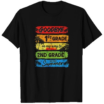 Discover Goodbye 1st Grade Summer Graduation Teacher T Shirts