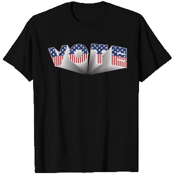 Discover Vote - Stars and Stripes T Shirts