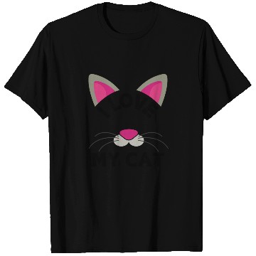 Discover Funny Cat Quote I Love My Cat Cool Cat T Shirts